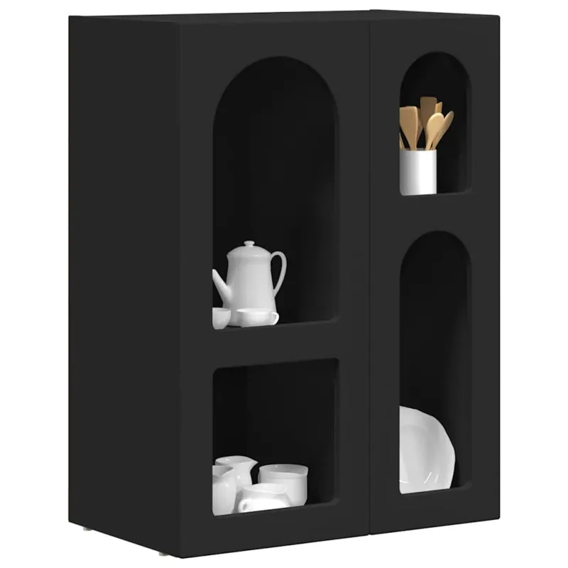 Kabalas Juoda 59 x 35 x 80.5 cm Apdirbta mediena