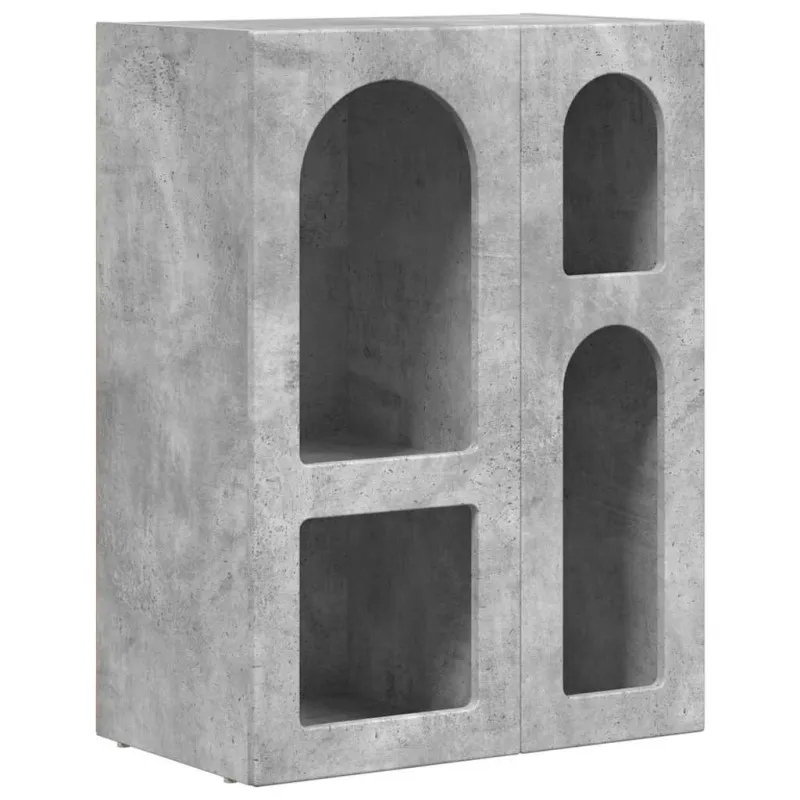 Kabalas Betono pilka 59 x 35 x 80.5 cm Apdirbta mediena