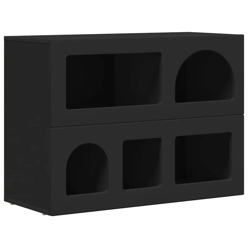 Kabalas Juoda 80.5 x 35 x 59 cm Apdirbta mediena