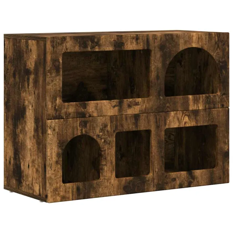 Kabalas Rūkyta ąžuolas 80.5 x 35 x 59 cm Apdirbta mediena