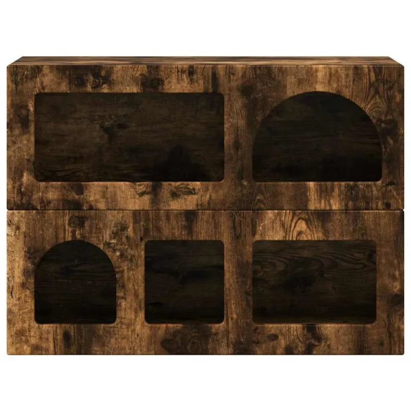 Kabalas Rūkyta ąžuolas 80.5 x 35 x 59 cm Apdirbta mediena