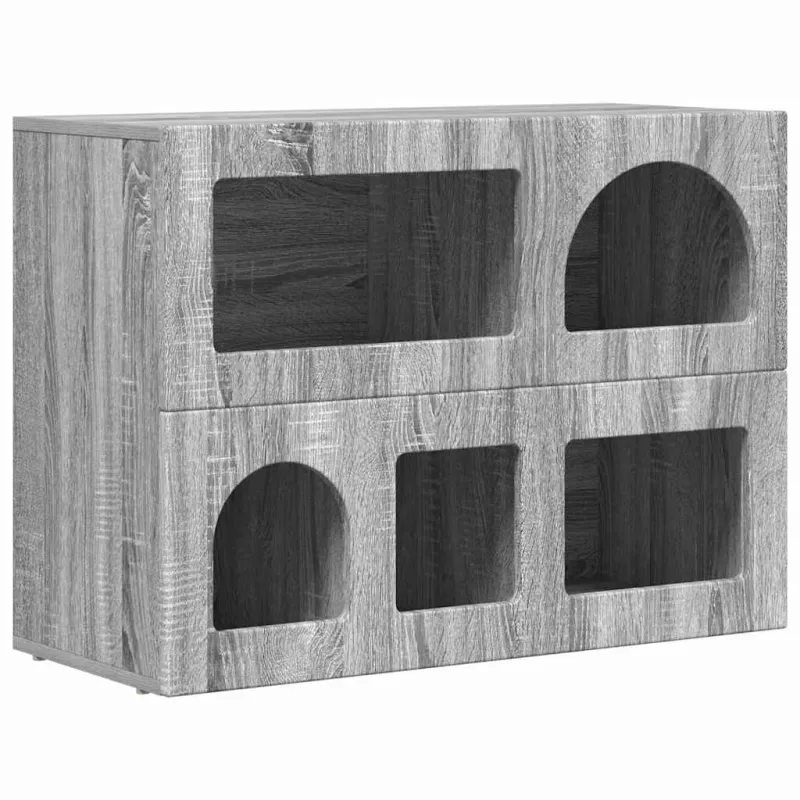 Kabalas Pilkas Sonoma 80.5 x 35 x 59 cm Apdirbta mediena