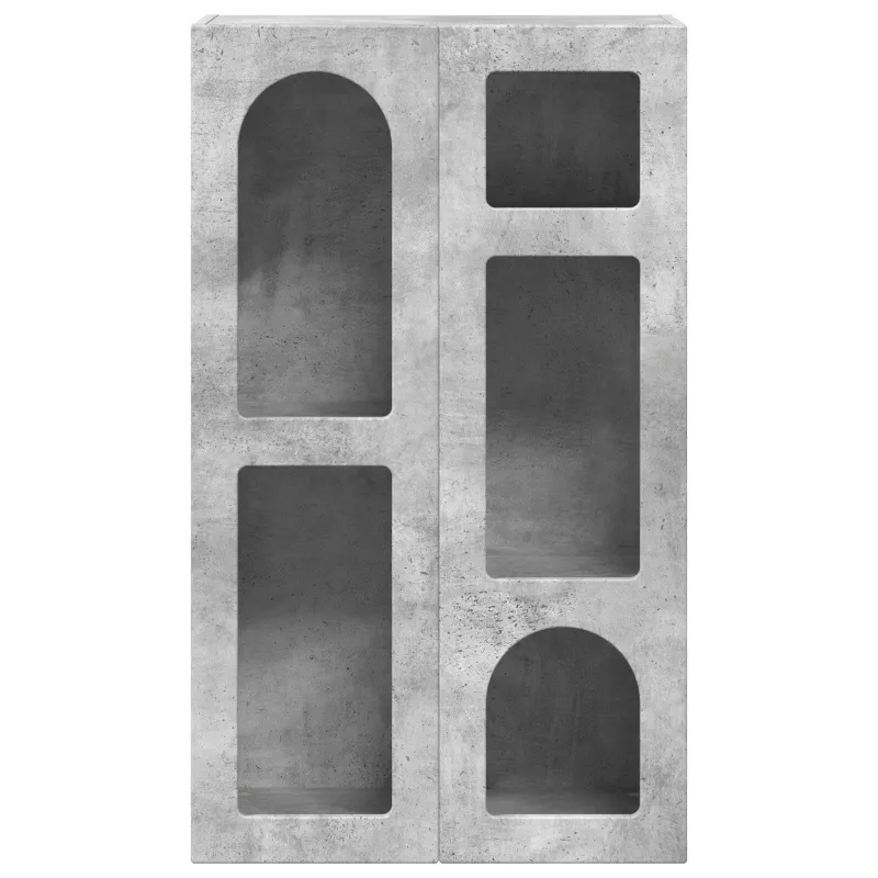 Kabalas Betono pilka 59 x 35 x 100,5 cm Apdirbta mediena