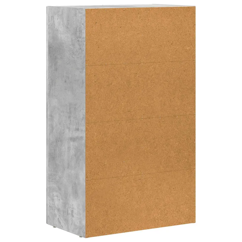 Kabalas Betono pilka 59 x 35 x 100,5 cm Apdirbta mediena