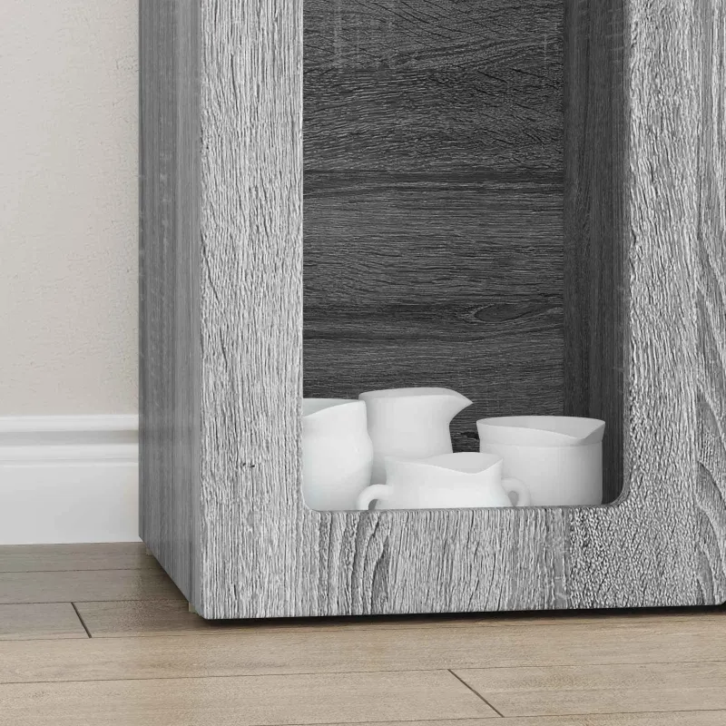 Kabalas Pilkas Sonoma 59 x 35 x 100,5 cm Apdirbta mediena
