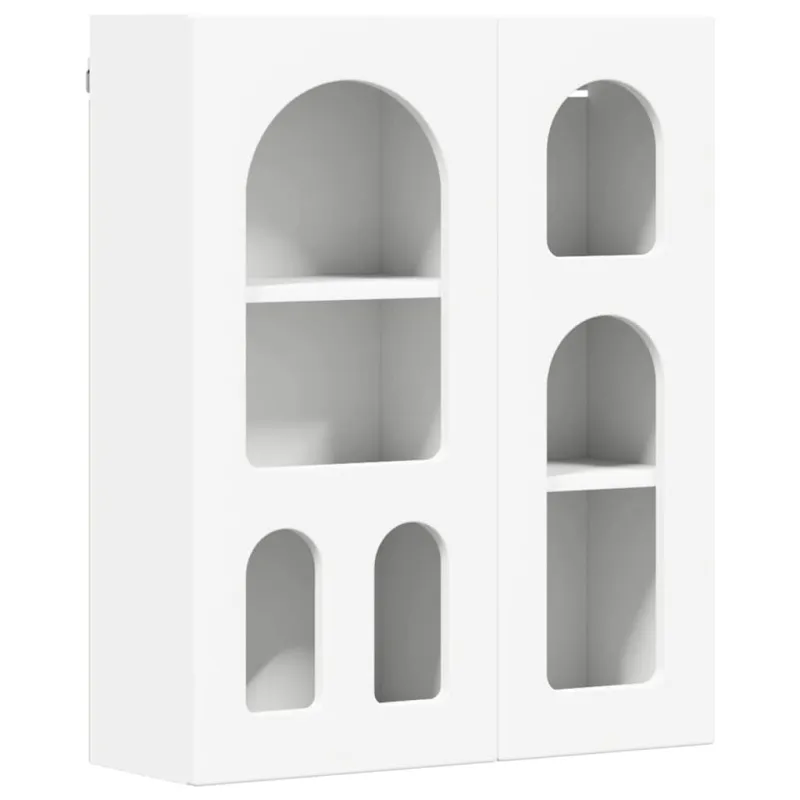 Pakabinama spintelė Balta 59 x 20 x 71.5 cm Apdirbta mediena