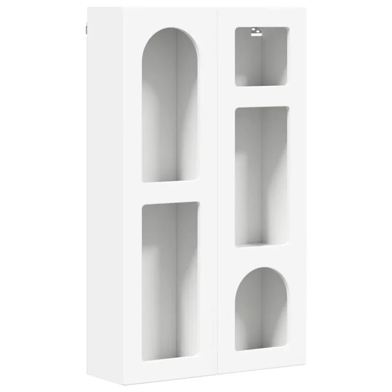 Pakabinama spintelė Balta 59 x 20 x 100 cm Apdirbta mediena