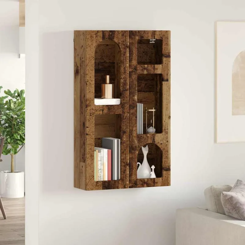 Pakabinama spintelė su lentyna Senas medis 59 x 20 x 100 cm