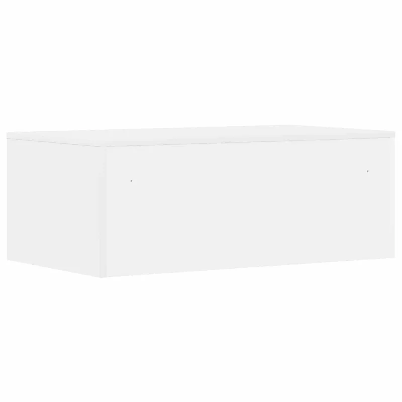Prie sienos tvirtinamas rašomasis stalas Balta 80 x 45 x 30 cm