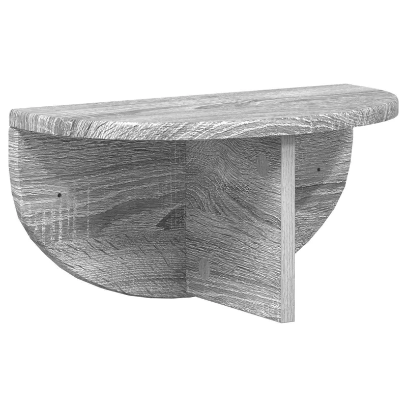 Sieninė lentyna Pilkas Sonoma 38 x 19 x 19 cm Apdirbta mediena