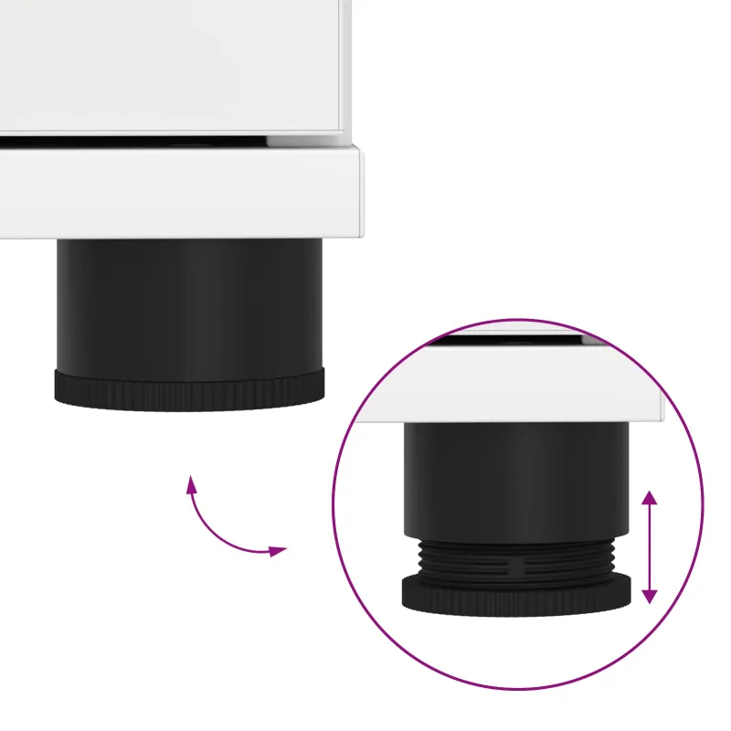 Koridoriaus suolas su pagalve su stalčių Baltas 60 x 38 x 46 cm