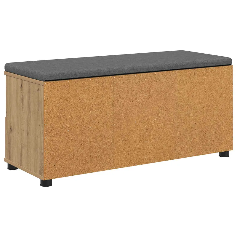 Koridoriaus suolas su pagalve Amatinė Ąžuolas 100 x 38 x 46 cm