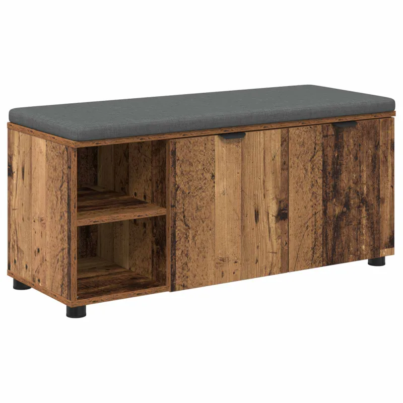 Koridoriaus suolas su pagalve Senas medis 100 x 38 x 46 cm