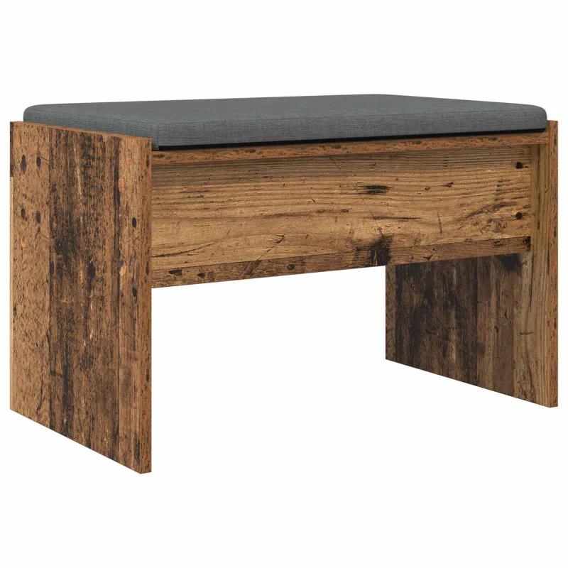 Koridoriaus suolas su pagalve Senas medis 63 x 38 x 40 cm
