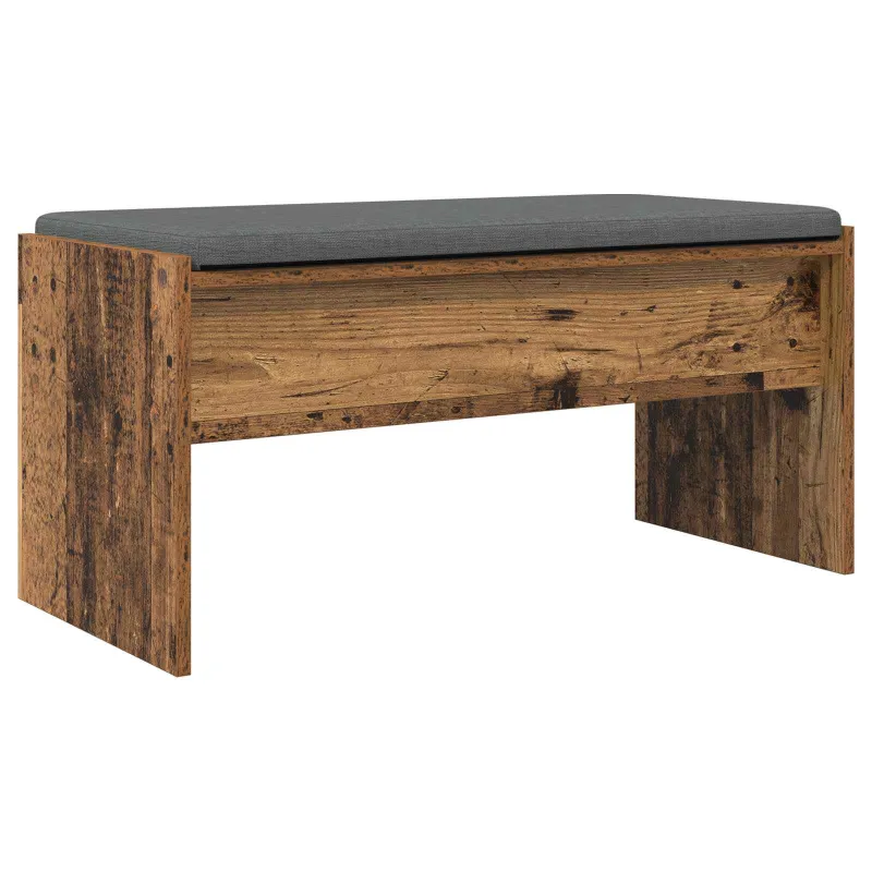 Koridoriaus suolas su pagalve Senas medis 83 x 38 x 40 cm