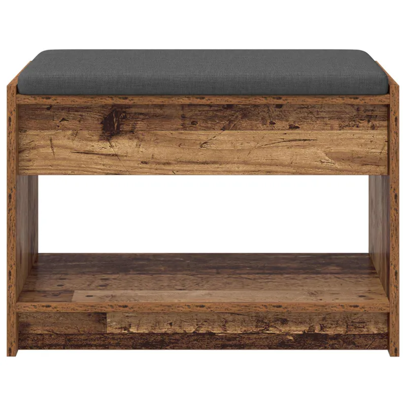 Koridoriaus suolas su pagalve Senas medis 63 x 38 x 45 cm