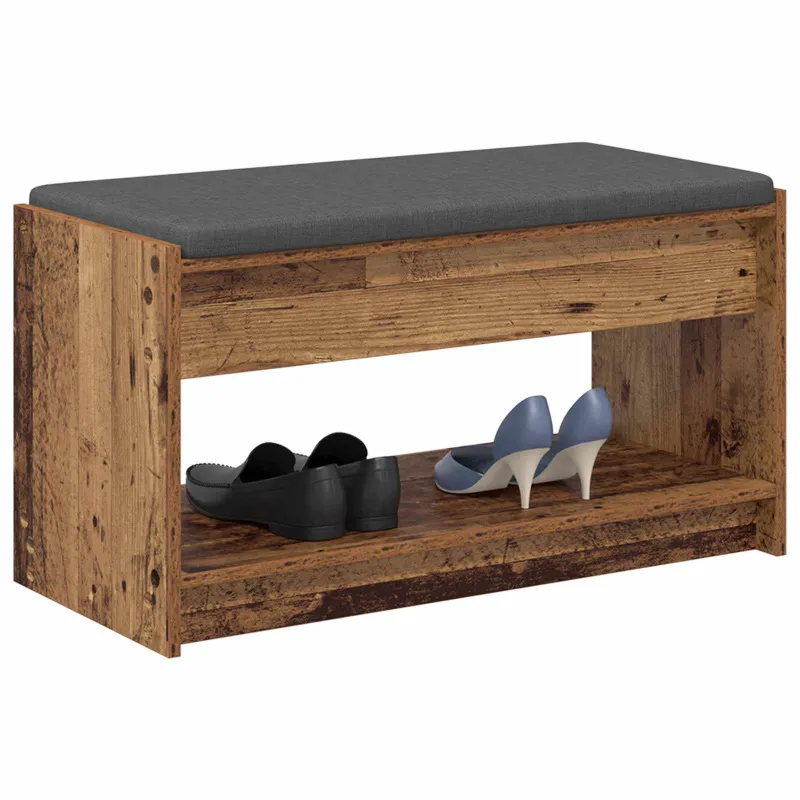 Koridoriaus suolas su pagalve Senas medis 83 x 38 x 45 cm