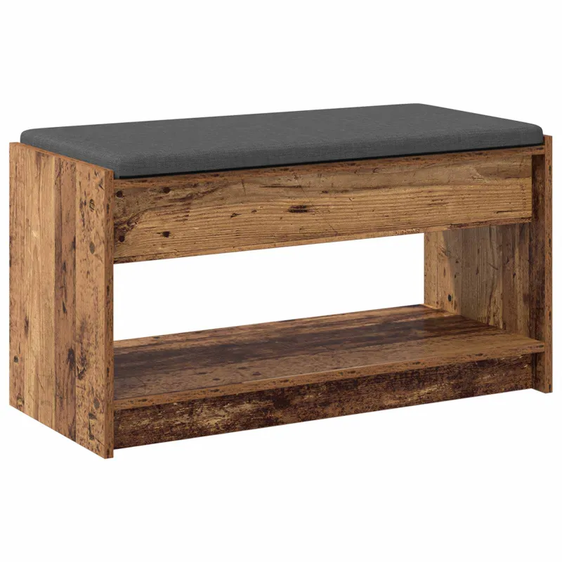 Koridoriaus suolas su pagalve Senas medis 83 x 38 x 45 cm
