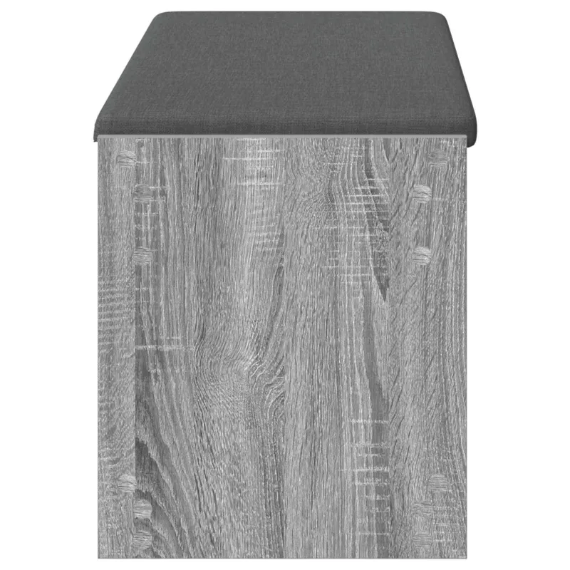 Koridoriaus suolas su pagalve Pilka Sonoma 103 x 38 x 45 cm