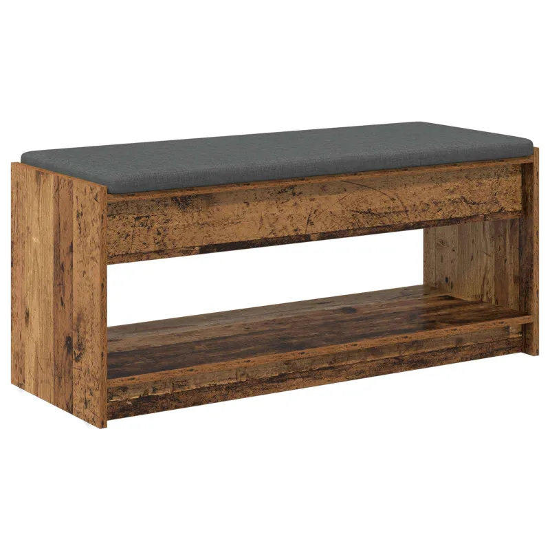 Koridoriaus suolas su pagalve Senas medis 103 x 38 x 45 cm