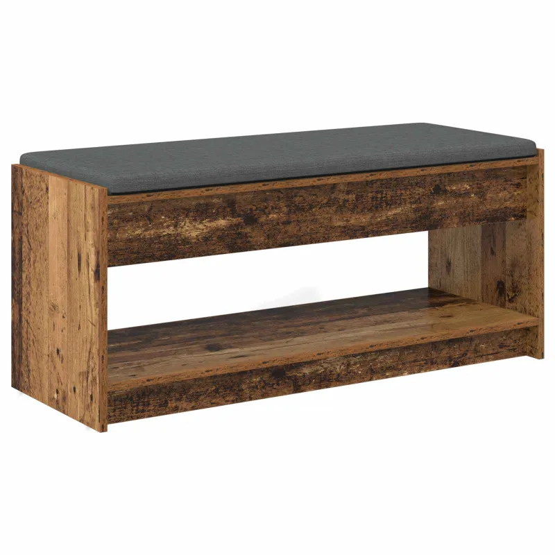 Koridoriaus suolas su pagalve Senas medis 103 x 38 x 45 cm