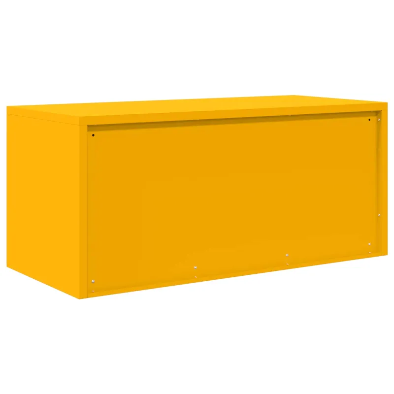 Oppbevaringsskap Garučių geltona 90 x 40 x 40 cm Plienas