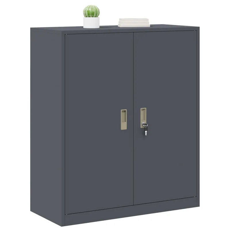 Oppbevaringsskap Antracitas 90 x 40 x 105 cm Plienas