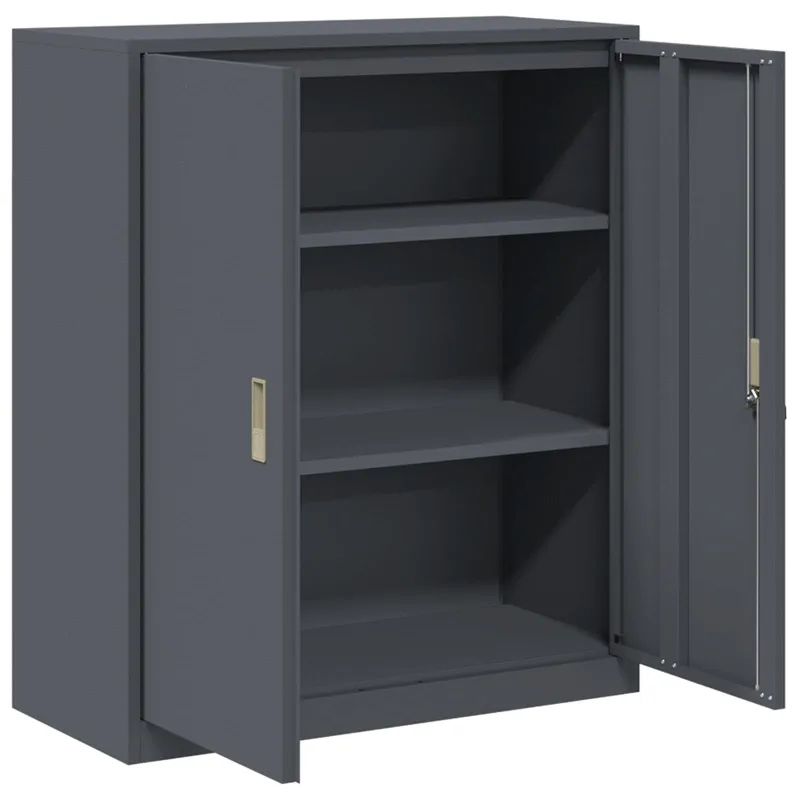 Oppbevaringsskap Antracitas 90 x 40 x 105 cm Plienas