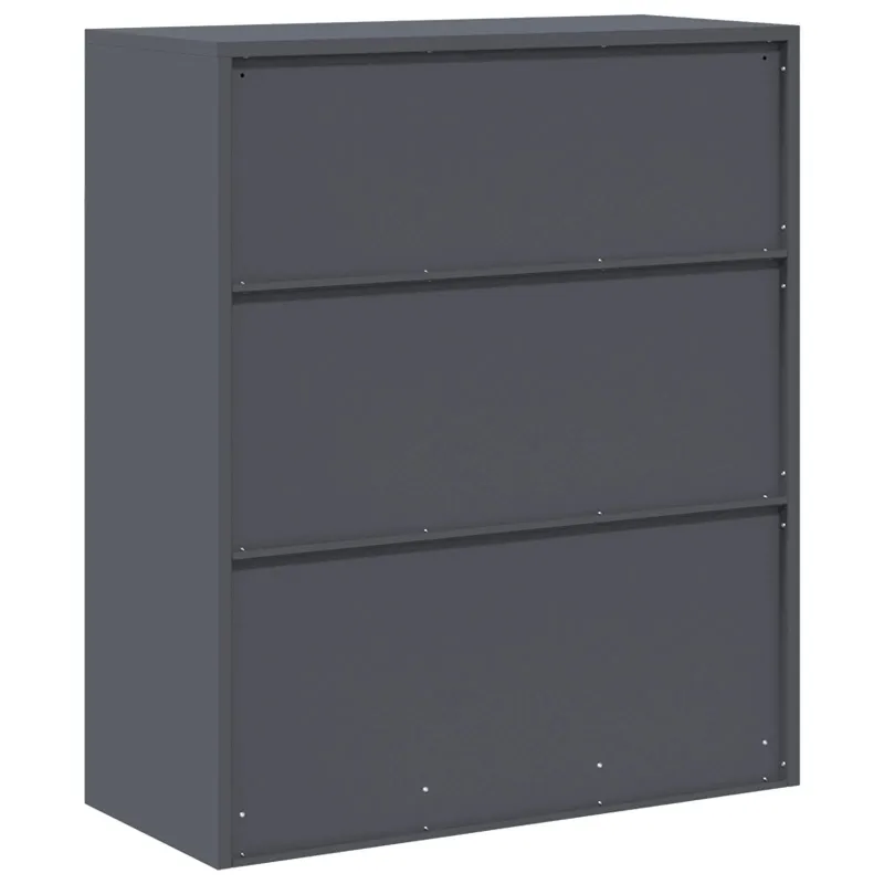 Oppbevaringsskap Antracitas 90 x 40 x 105 cm Plienas
