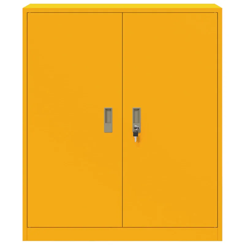 Oppbevaringsskap Garučių geltona 90 x 40 x 105 cm Plienas