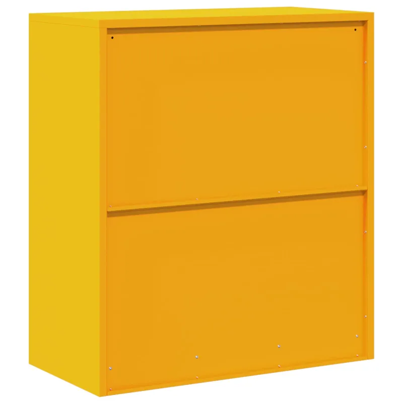 Oppbevaringsskap Garučių geltona 80 x 40 x 90 cm Plienas