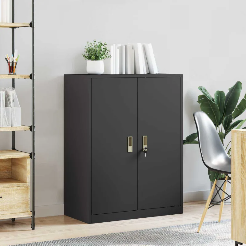 Oppbevaringsskap Juodas 80 x 40 x 105 cm Plienas