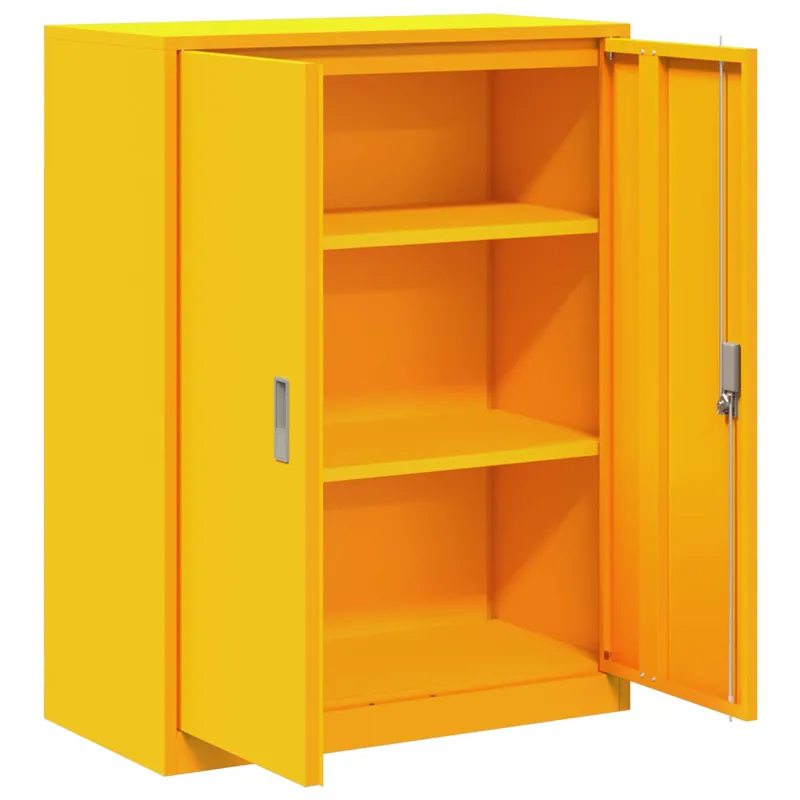 Oppbevaringsskap Garučių geltona 80 x 40 x 105 cm Plienas