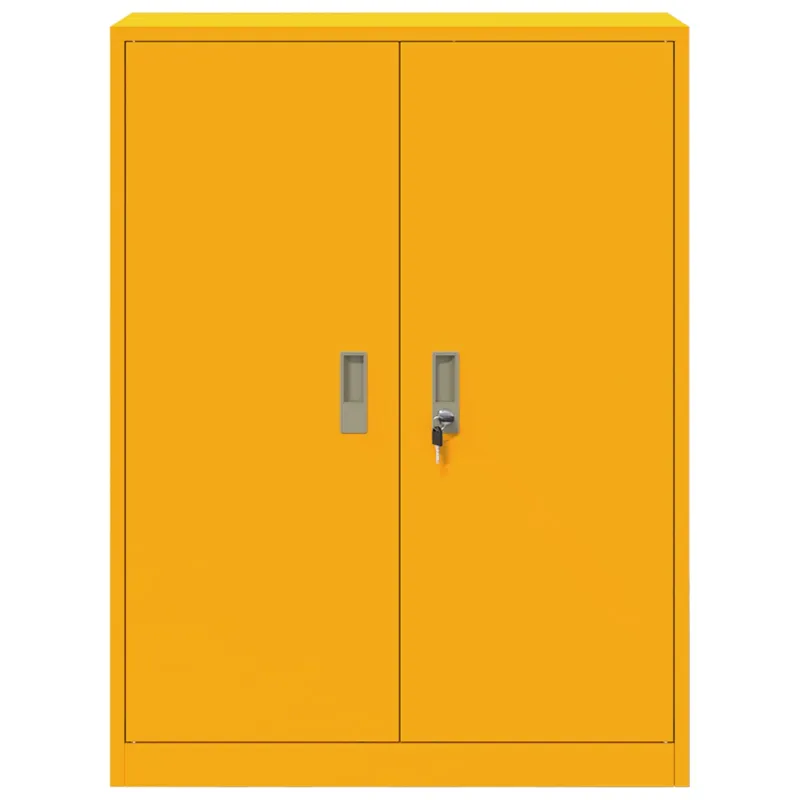 Oppbevaringsskap Garučių geltona 80 x 40 x 105 cm Plienas