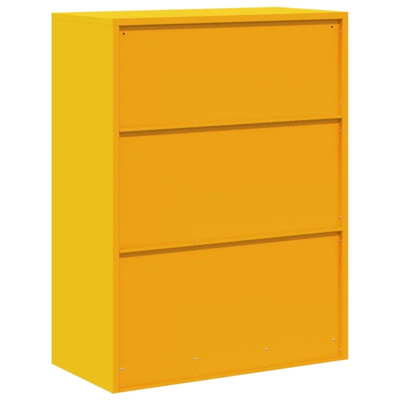 Oppbevaringsskap Garučių geltona 80 x 40 x 105 cm Plienas
