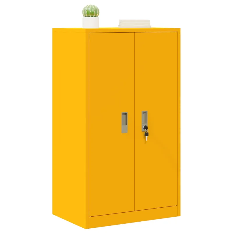 Oppbevaringsskap Garučių geltona 60 x 40 x 105 cm Plienas