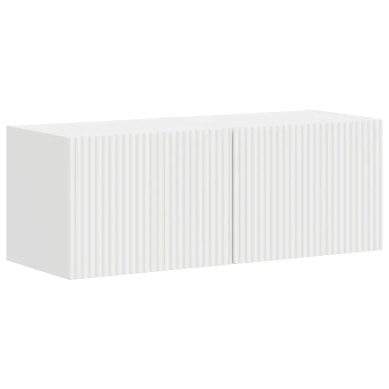 TV sieninė spintelė 2 pcs Balta 39 x 31 x 29,5 cm