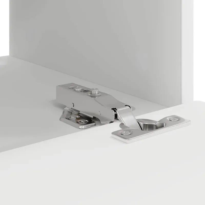 TV sieninė spintelė 2 pcs Balta 39 x 31 x 29,5 cm