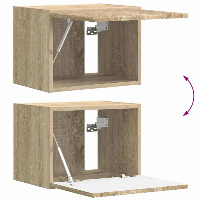 TV sieninė spintelė 2 pcs Sonoma 39 x 31 x 29,5 cm