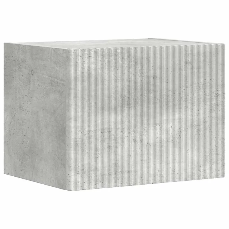 TV sieninė spintelė Betoninė 39 x 31 x 29,5 cm Apdirbta mediena
