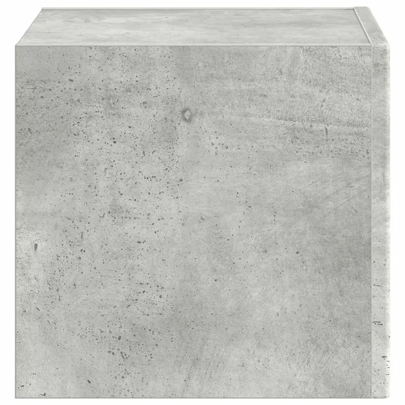 TV sieninė spintelė Betoninė 39 x 31 x 29,5 cm Apdirbta mediena