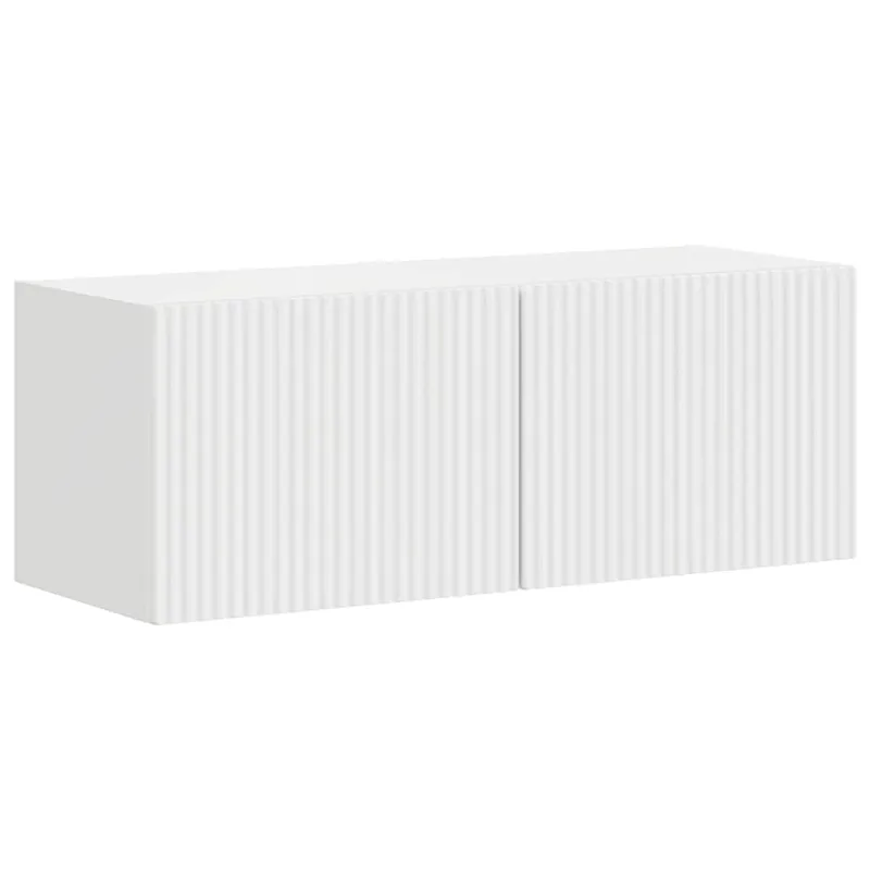 TV sieninė spintelė 2 pcs Blizgus baltas 39 x 31 x 29,5 cm
