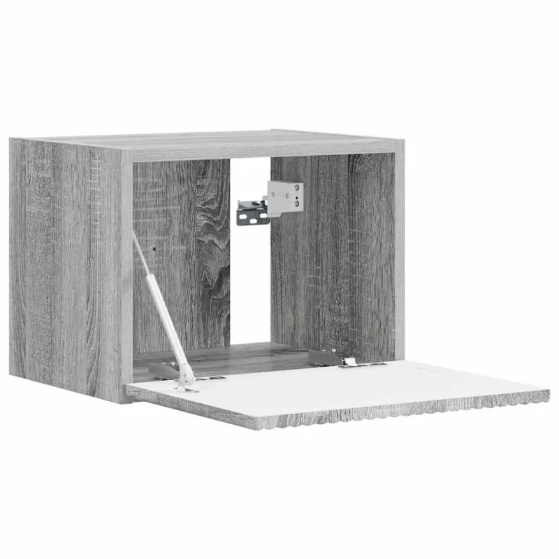 TV sieninė spintelė 2 pcs Pilkas Sonoma 39 x 31 x 29,5 cm