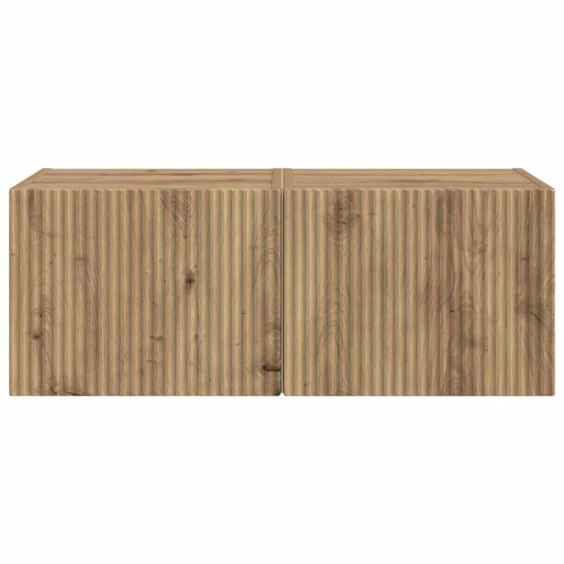 TV sieninė spintelė 2 pcs Meistrų ąžuolas 39 x 31 x 29,5 cm