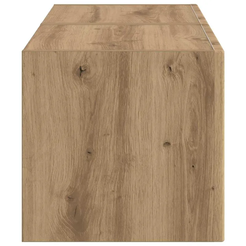TV sieninė spintelė 2 pcs Meistrų ąžuolas 39 x 31 x 29,5 cm