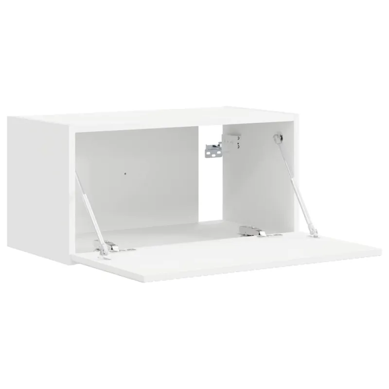 TV sieninė spintelė Balta 60 x 31 x 29,5 cm Apdirbta mediena