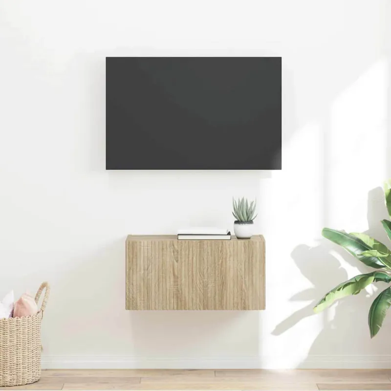 TV sieninė spintelė Sonoma 60 x 31 x 29,5 cm Apdirbta mediena