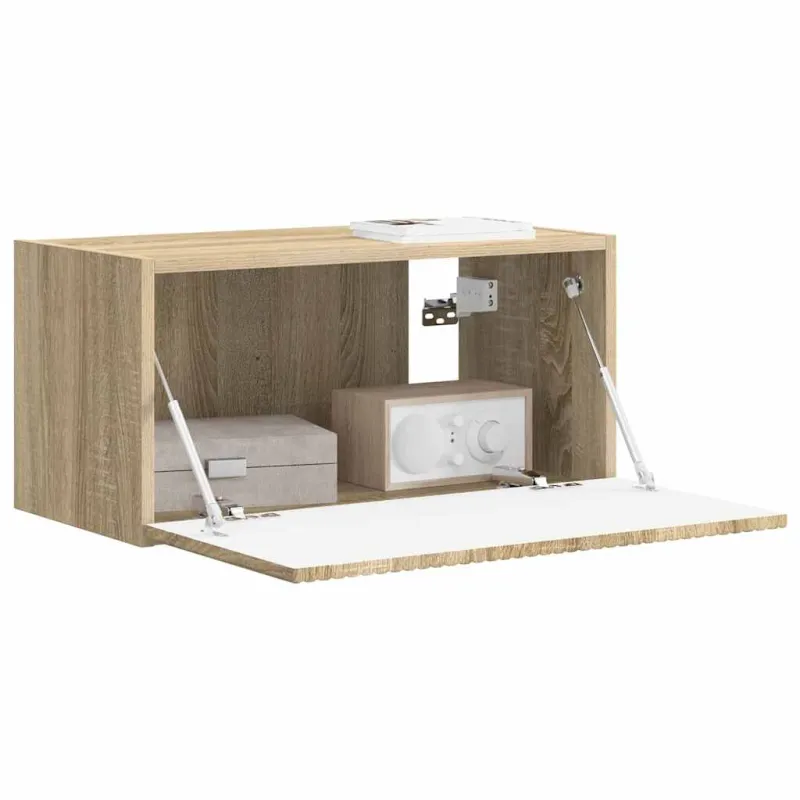 TV sieninė spintelė Sonoma 60 x 31 x 29,5 cm Apdirbta mediena