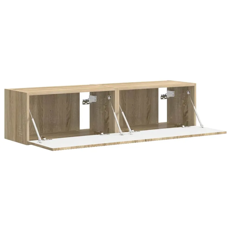 TV sieninė spintelė 2 pcs Sonoma 60 x 31 x 29,5 cm