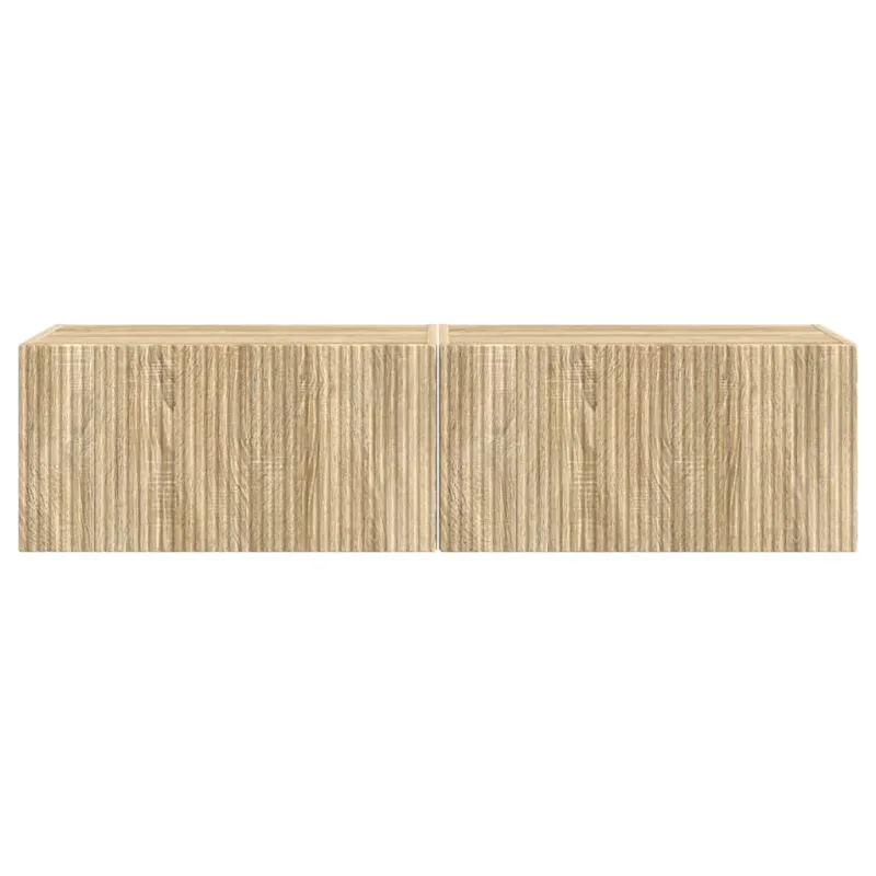 TV sieninė spintelė 2 pcs Sonoma 60 x 31 x 29,5 cm